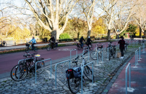 Bismarckallee ist jetzt „Fahrradstraße 2.0“