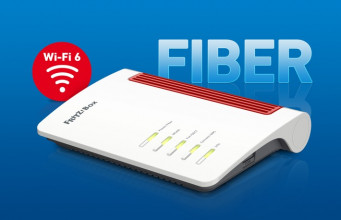 Für alle schnellen Glasfaseranschlüsse: Die neue FRITZ!Box 5530 Fiber